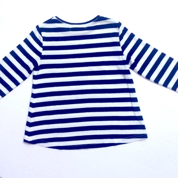 H&M Toddler Girls Size 1.5-2 Y Striped Sweater - Picture 2 of 4